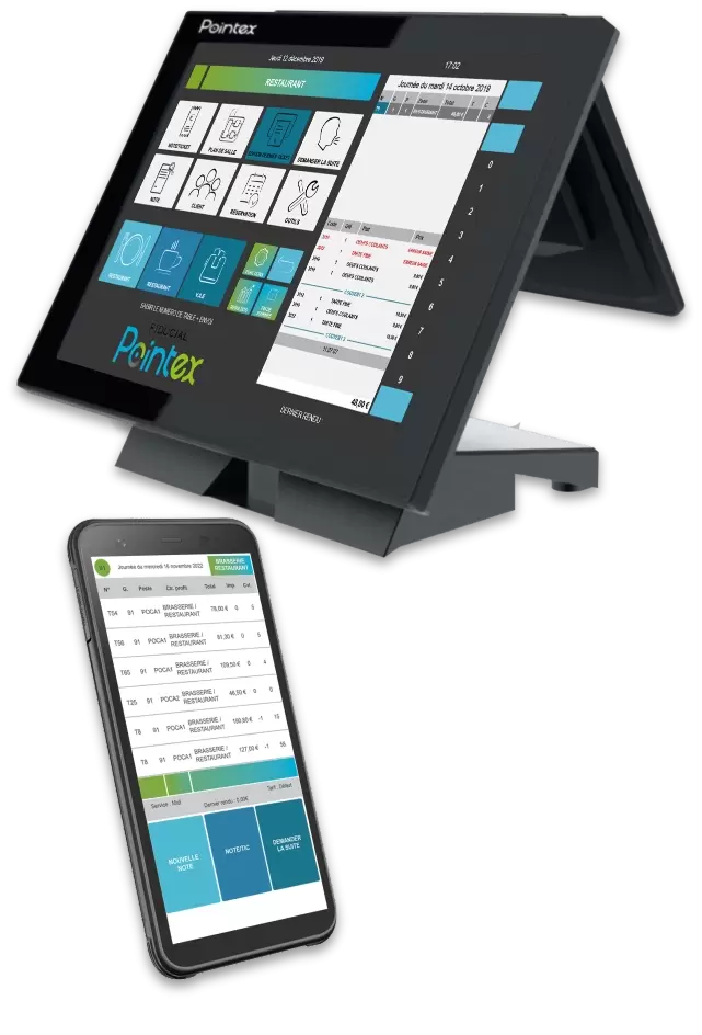 caisse et application